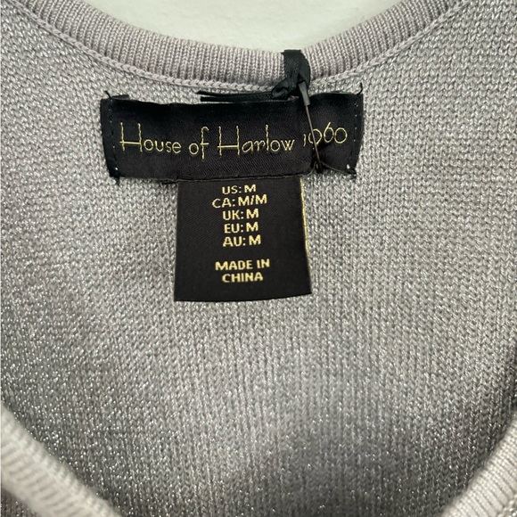 NWT House of Harlow 1960 Luxe Essentials Bodysuit - Picture 4 of 7